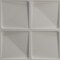 Ekena Millwork 19 5/8in. W x 19 5/8in. H Edinburgh EnduraWall Decorative 3D Wall Panel Covers 2.67 Sq. Ft. WP20X20EDCDC - alternate 4
